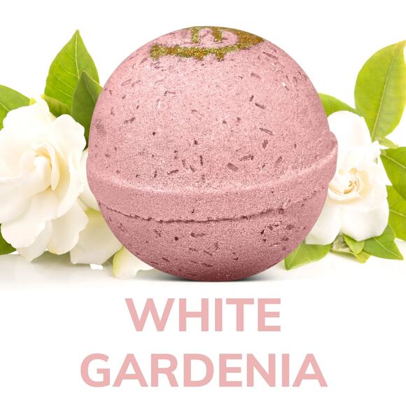 Pink Bath Bomb with Real Money Inside "White Gardenia" - Picture 6 of 8